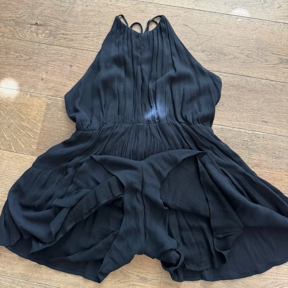 NWOT - Free People Do A Twirl Romper Open-Back  Relaxed Fit, Size Small - Picture 14 of 16